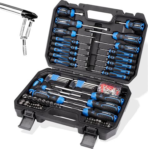Magnetic Screwdrivers Set with Case, Amartisan 43 .